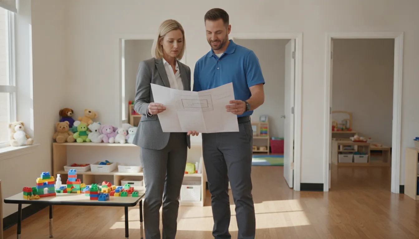 get-a-quote-for-daycare-disinfection-what-to-ask-550220 Professional daycare disinfection planning and facility walkthrough